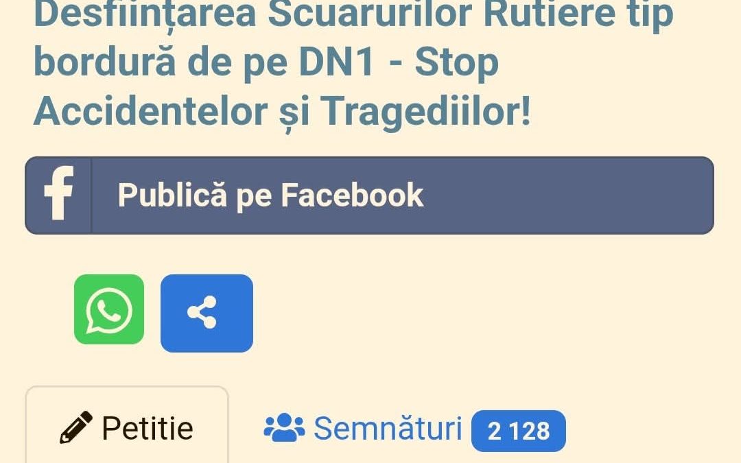 Gabriel Andronache, deputat PNL Brașov: Voi continua demersurile ce au că scop eliminarea „insulelor morții” de pe DN1 tronsonul Brașov-Sibiu