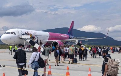 Adrian Ioan Veștea: 34.390 pasageri au utilizat Aeroportul Internaţional Braşov-Ghimbav în luna iulie, o cifră-record pentru cel mai tânăr aeroport al ţării