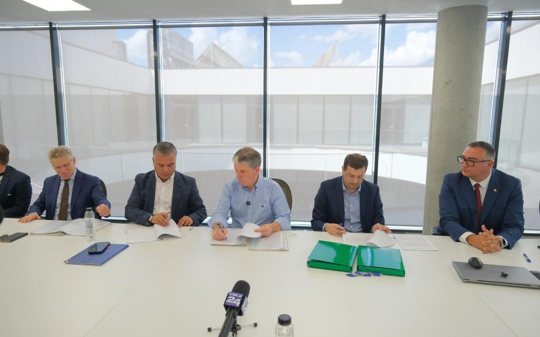 Adrian Ioan Veștea și George Scripcaru: Conectăm Aeroportul Internațional Brașov-Ghimbav la rețeaua feroviară națională prin intermediul trenului metropolitan!