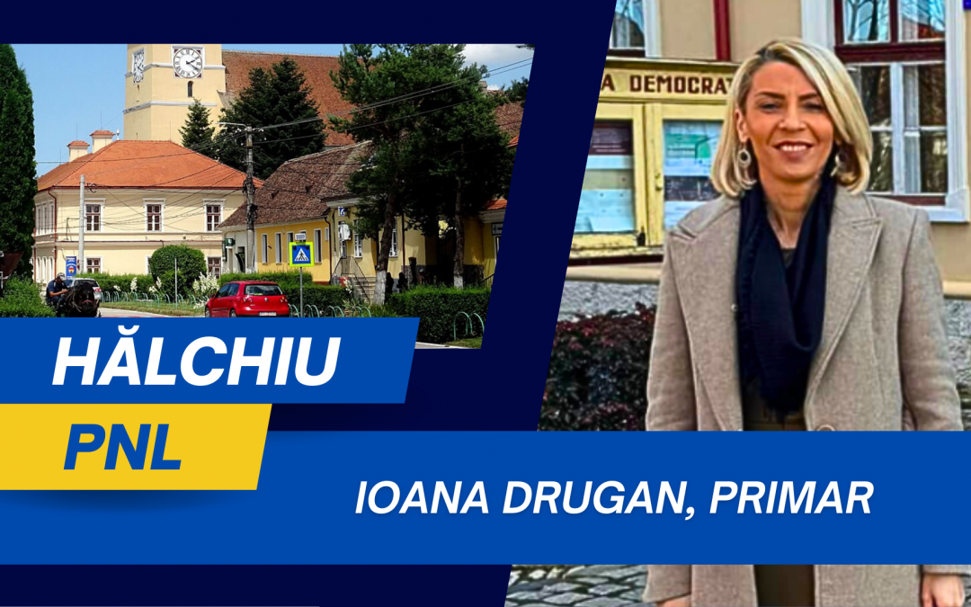 Ioana Drugan, primar Hălchiu: „Vrem o comună ca la oraș, cu condiții normale” 