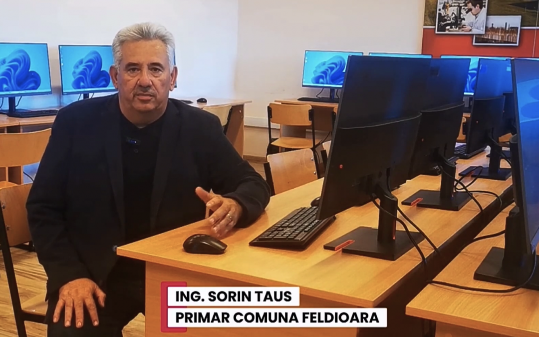 Sorin Taus, primar Feldioara: ”Investiție majoră în educație – Liceul „Petru Rares” Feldioara primește dotări moderne”