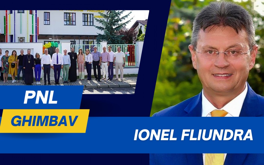 Ionel Fliundra, primar Ghimbav: Promisiunile devin realitate! Astăzi despre finalizarea lucrărilor de reabilitare și extindere grădiniță