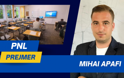 Mihai Apafi, primar Prejmer: Unitățile de învățământ din comuna Prejmer și-au întâmpinat elevii într-un mediu educațional modernizat și sigur