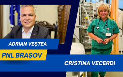 Adrian Veștea: ”Mulțumim Cristina Vecerdi! Succes mai departe în activitatea de Director Medical al Spitalului Județean Brașov”