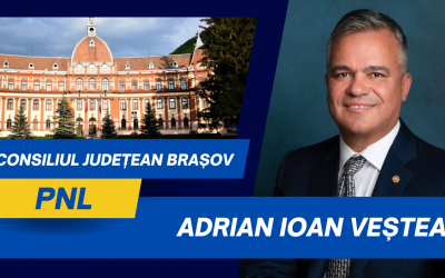 Adrian Ioan Veștea, președinte al CJ Brașov: Continuăm cu seriozitate, echilibru și viziune. Brașovul are direcție!