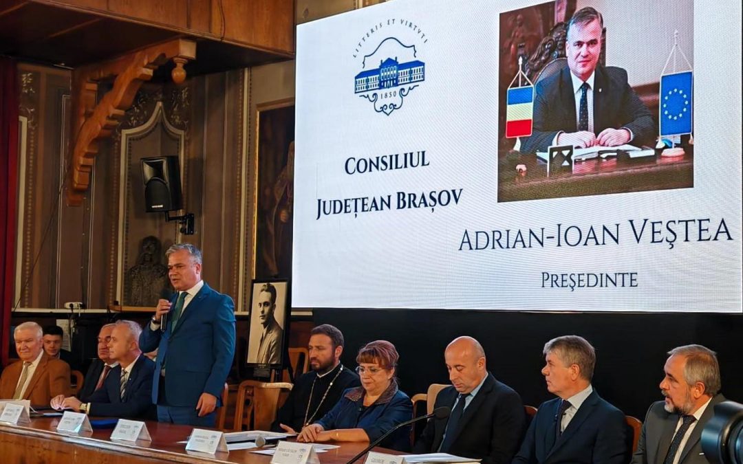 Adrian Ioan Veștea, Președintele Consiliului Județean Brașov: ”Am fost onorat să particip la sărbătoarea Colegiului Național „Andrei Șaguna” – 175 de ani de istorie şi excelenţă academică!”