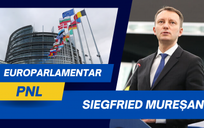 Siegfried Mureșan, europarlamentar PNL: ”Mulțumesc POLITICO Europe pentru includerea mea în „Top 10 persoane de urmărit în 2026” la nivel european”
