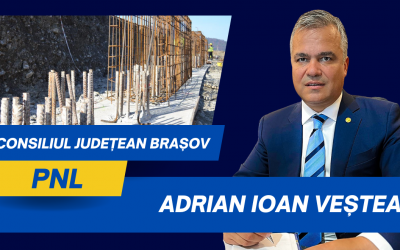 Adrian Ioan Veștea, președinte CJ Brașov: Drumul Județean 102I Valea Doftanei – Brădet, progres de 12% din lucrări, la doar cinci luni de la predarea amplasamentului