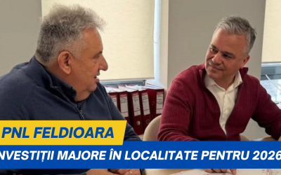 Sorin Taus, primar Feldioara: Investiții majore în localitate pentru 2026!