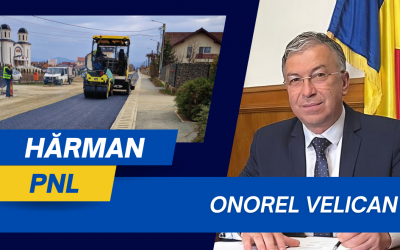 Onorel Velican, primar Hărman: Reparații capitale pe un număr de 15 străzi!