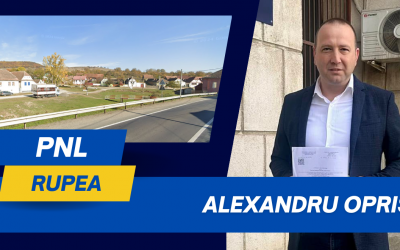 Alexandru Opriș, primar Rupea: Am semnat un contract de finanțare important pentru satul Fișer, pentru a realiza rețeaua de apă