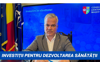 Adrian Ioan Veștea, Președinte CJ Brașov: Sănătatea brașoveană intră în era digitală prin programe software destinate implementării platformelor e-Health în instituțiile medicale