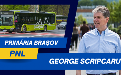 George Scripcaru, primar Brașov: Vinerea transportul în comun este gratuit în Brașov!