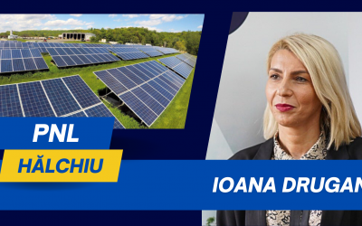 Ioana Drugan, primar Hălchiu: Am semnat contractul de finanțare privind realizarea unei capacități de producere a energiei electrice din surse regenerabile
