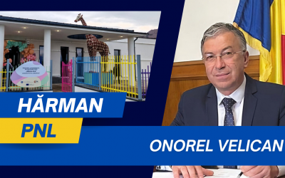 Onorel Velican, primar Hărman: Prima creșă nou construită în mediul rural din județul Brașov a fost inaugurată la Hărman