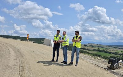 Daniel Șoim, vicepreședinte CJ Brașov: Jumătate din lucrările de modernizare a DJ 104D Şoarş – Bărcut – limită de judeţ Sibiu sunt deja încheiate!