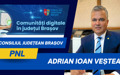 Adrian Ioan Veștea, președinte CJ Brașov: În acest an punem bazele comunităţilor digitale în judeţul Braşov
